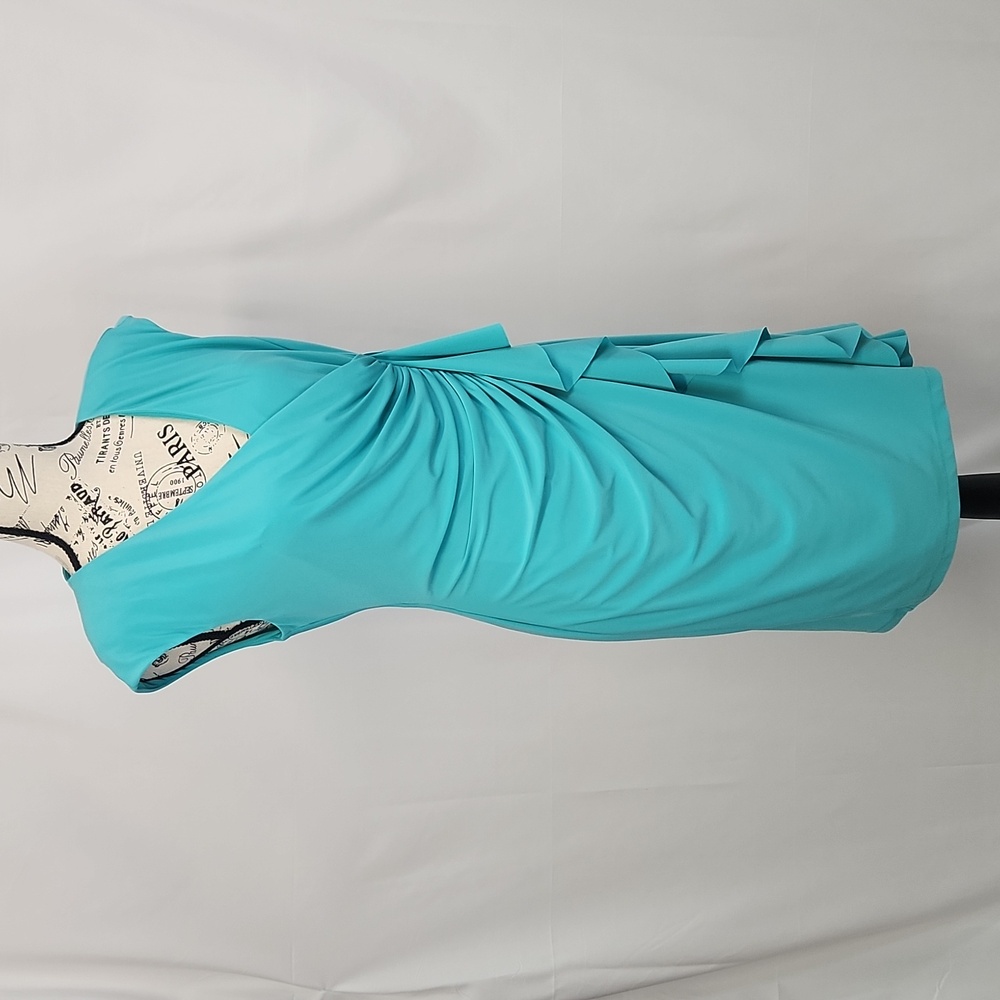 Black Label by Evan-Picone Mint Green Midi Dress, size 6